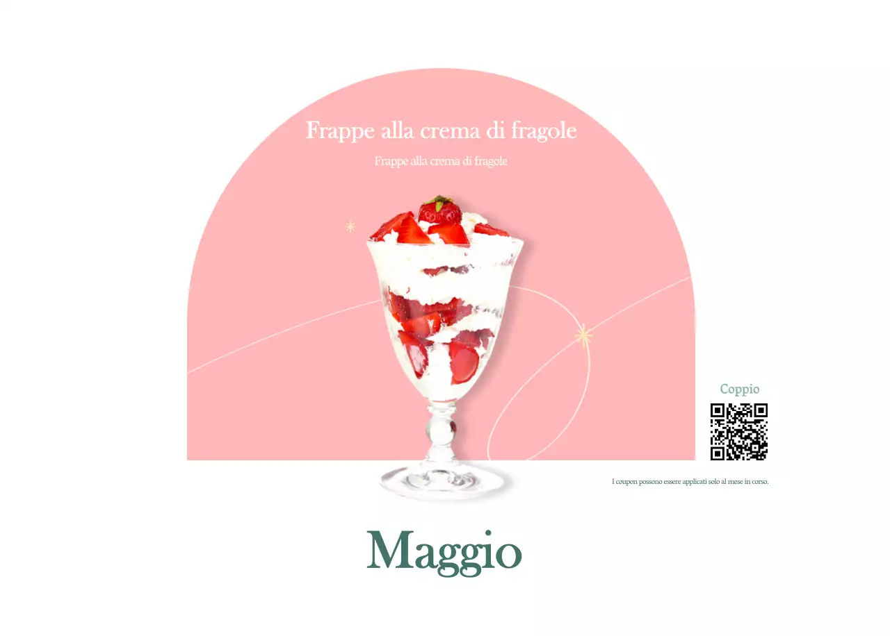 Calendario dei bar con i consigli per le bevande del mese