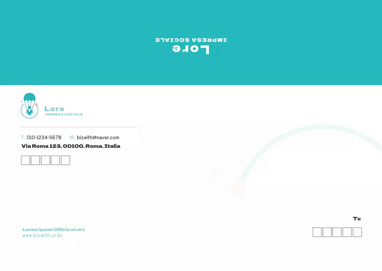 logo blu pulito attività non profit