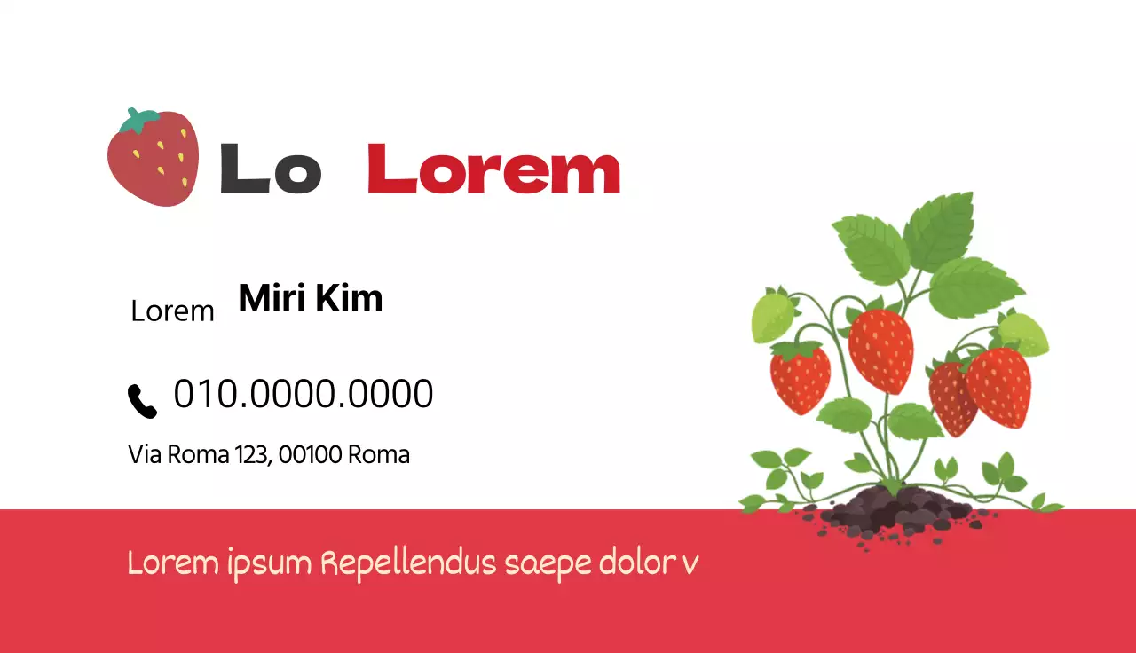 Fattoria delle fragole bianche