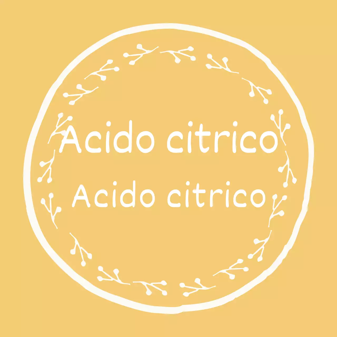 Etichetta adesiva gialla disegnata a mano e scritta a mano