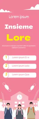 Illustrazione rosa Corona ordinata