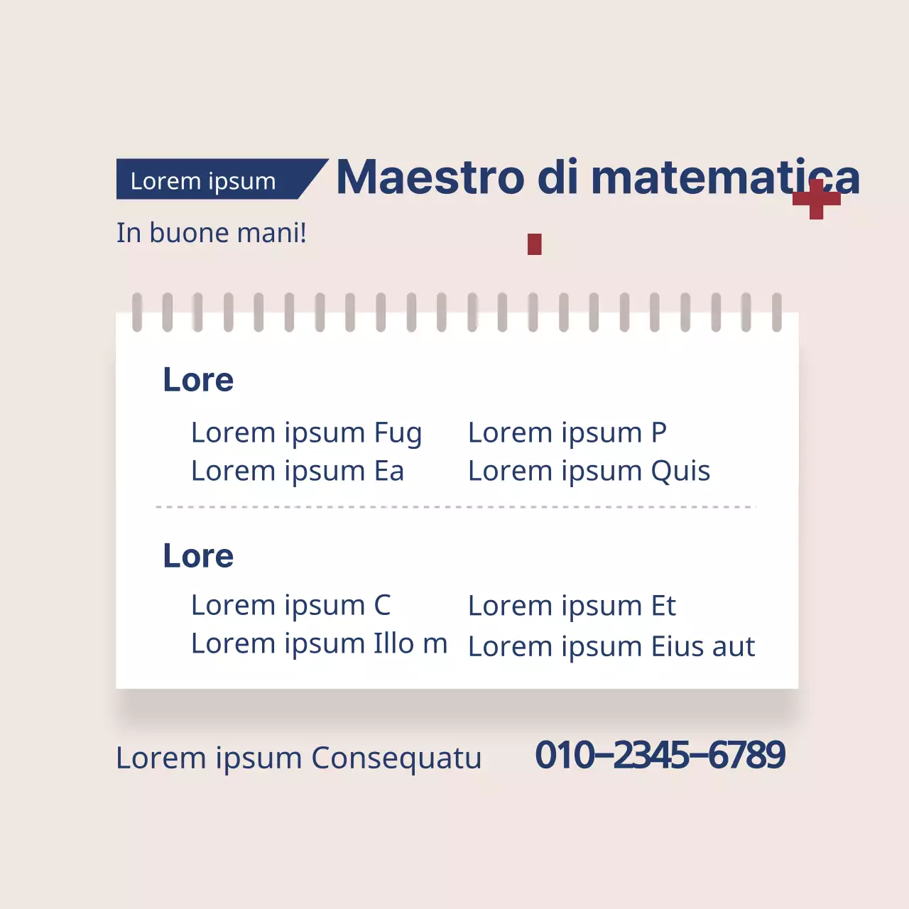 Maestro di matematica