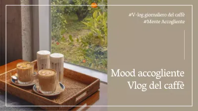 Brown Emotions Cafe Vlog YouTube Thumbnail