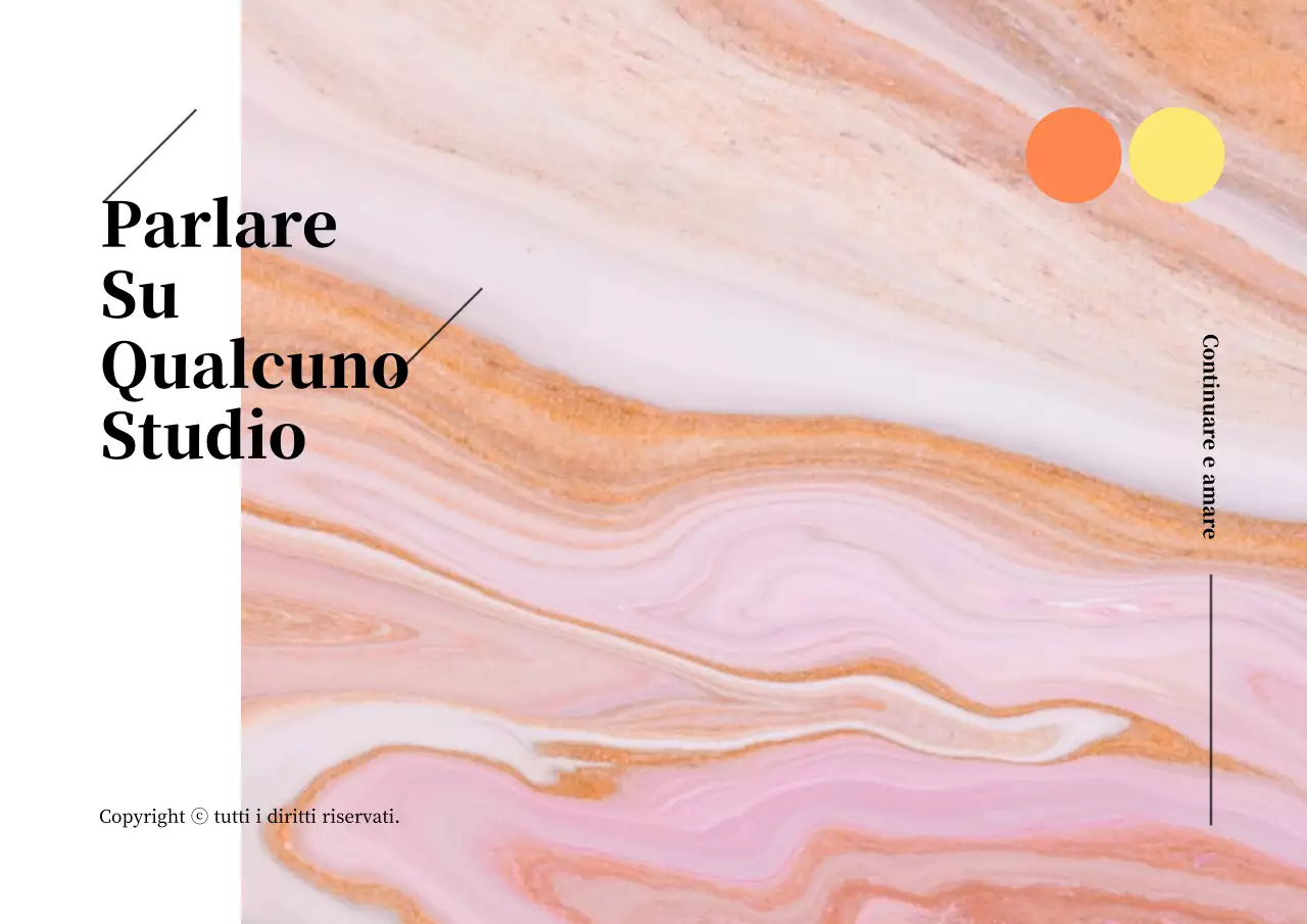 Cartolina di scambio del centro commerciale nei toni del marmo rosa