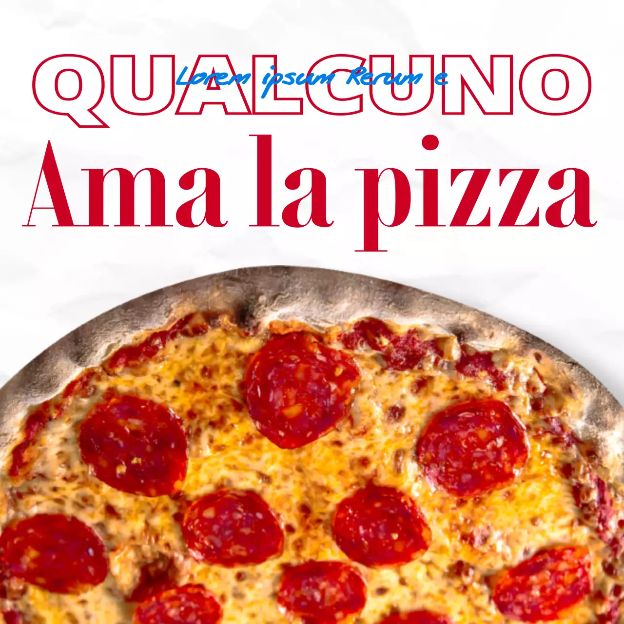 Scacchiera rossa concetto di pizza marchio layout bundle pack