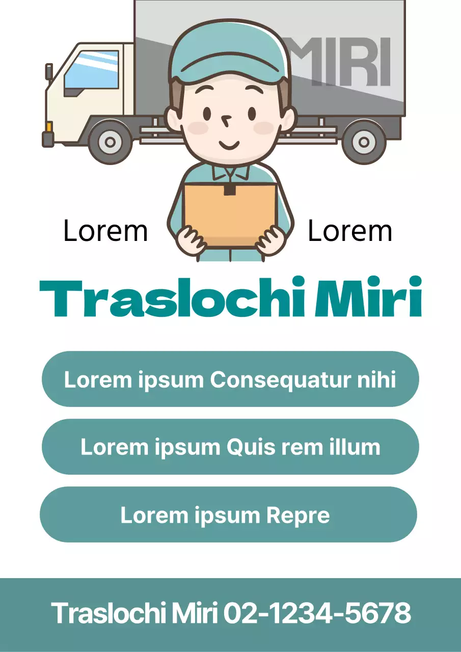 Illustrazione blu Carino Isa Yongdal Promozione