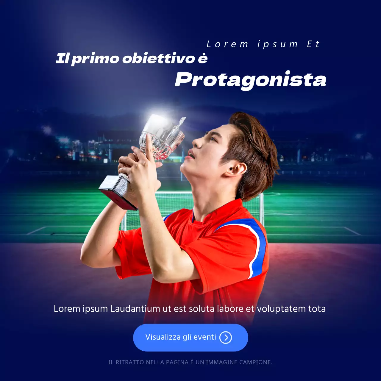 Indovina i protagonisti blu e rossi del primo gol