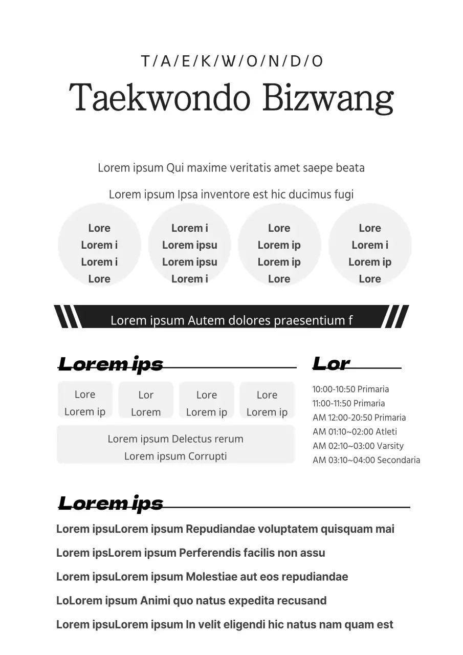 Presentare la propria scuola di kendo e promuovere gli eventi in bianco e nero