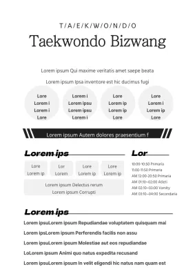 Presentare la propria scuola di kendo e promuovere gli eventi in bianco e nero