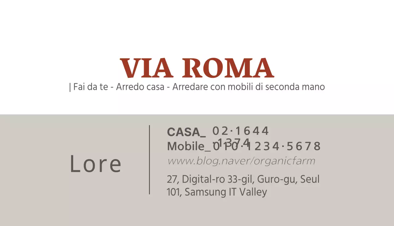 Laboratori di arredamento