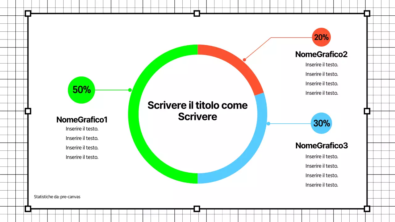 Grafici semplici con colori al neon