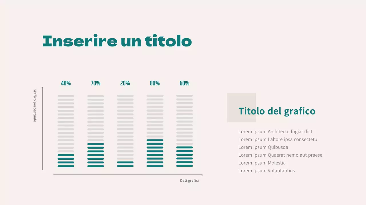 Colore verde, grafico concettuale semplice