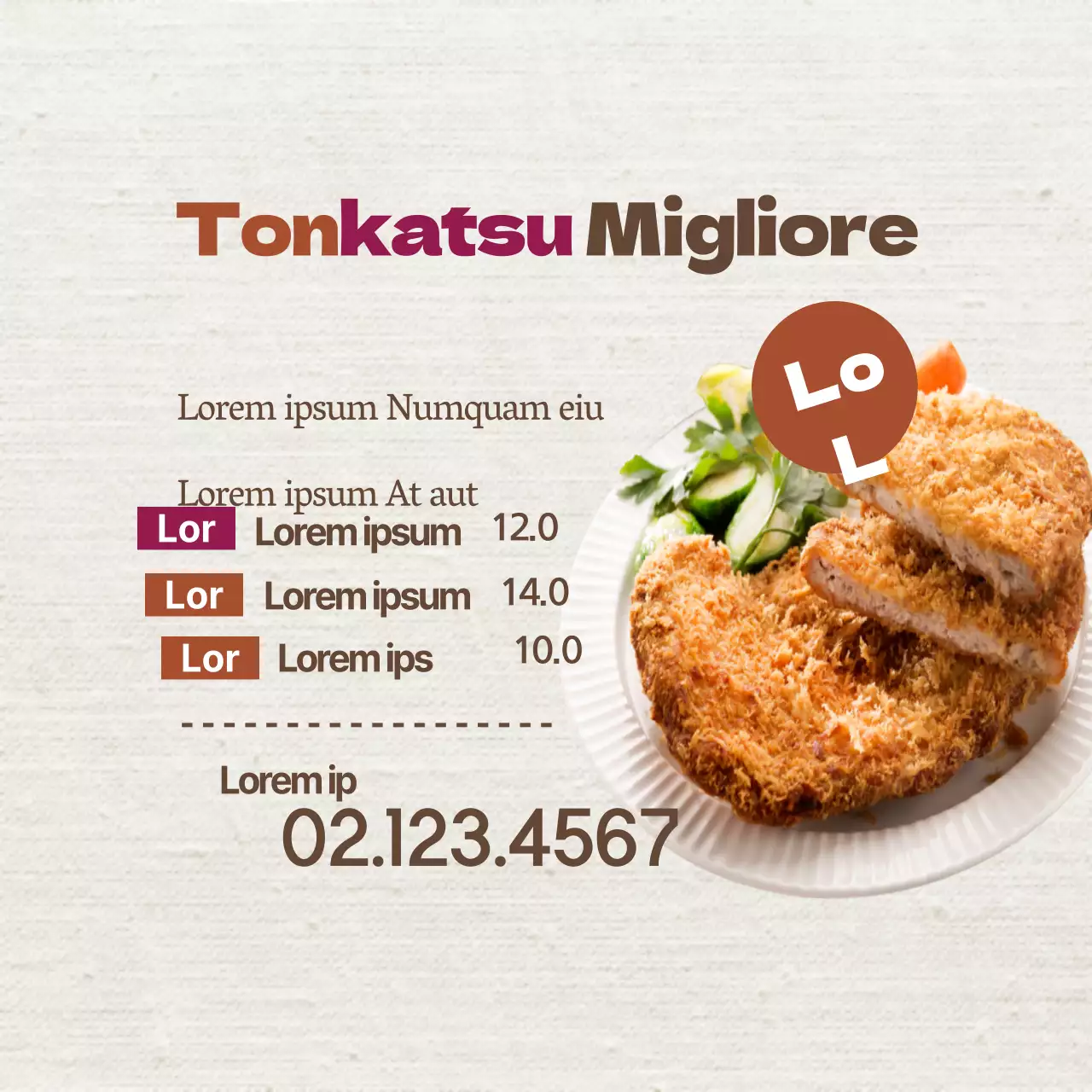 Maestro Tonkatsu