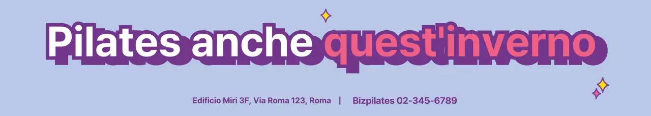 Striscione Pilates_Garo