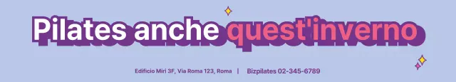Striscione Pilates_Garo
