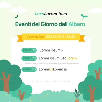 verdePasquaProgettazione dell'evento