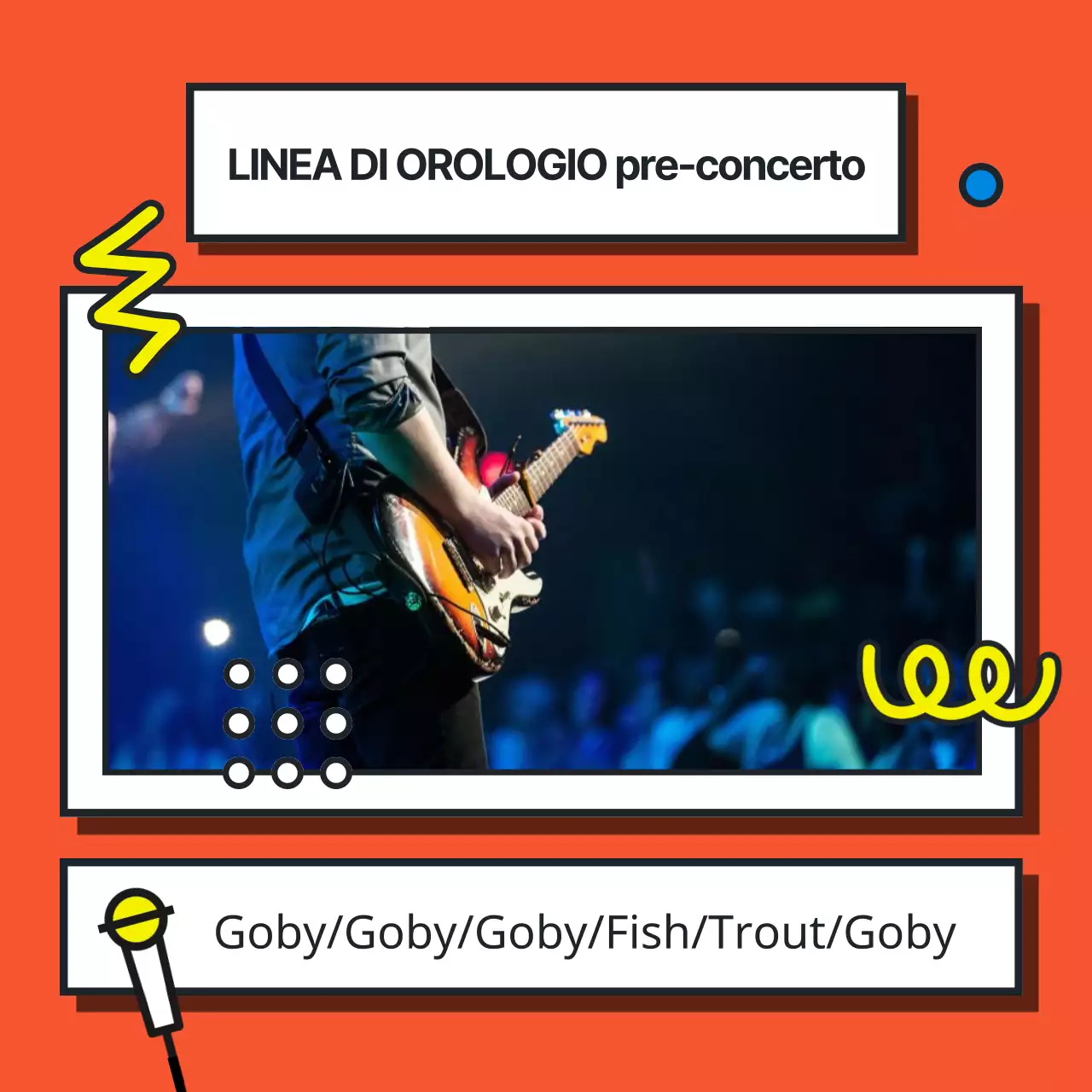 Illustrazione colorata in stile pop art per promuovere un festival universitario