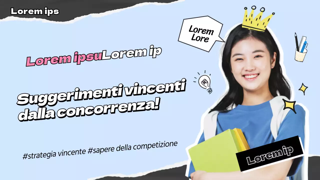 Azzurro Concorso Suggerimento vincente Grande miniatura YouTube