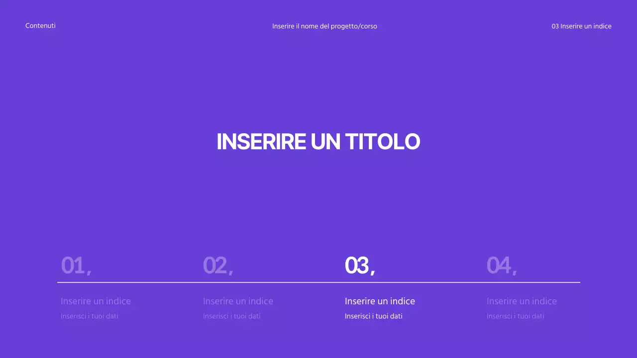 Presentazioni circolari