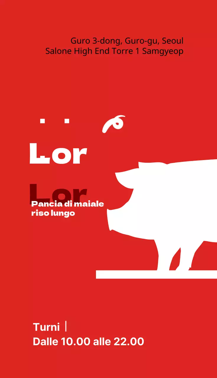 Polpetta di riso con pancia di maiale