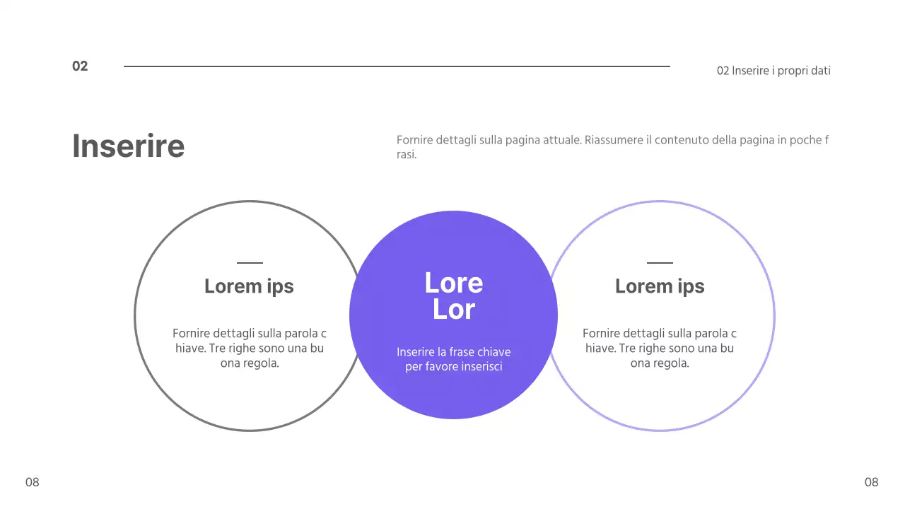 Presentazione dei mirtilli
