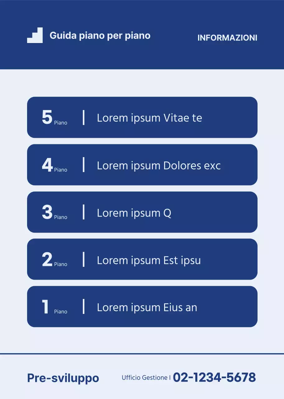 Foglio dei posti a sedere del veicolo_Guida al pavimento1