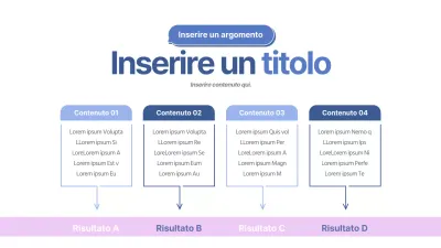 Simpatica agenda concettuale in blu e rosa