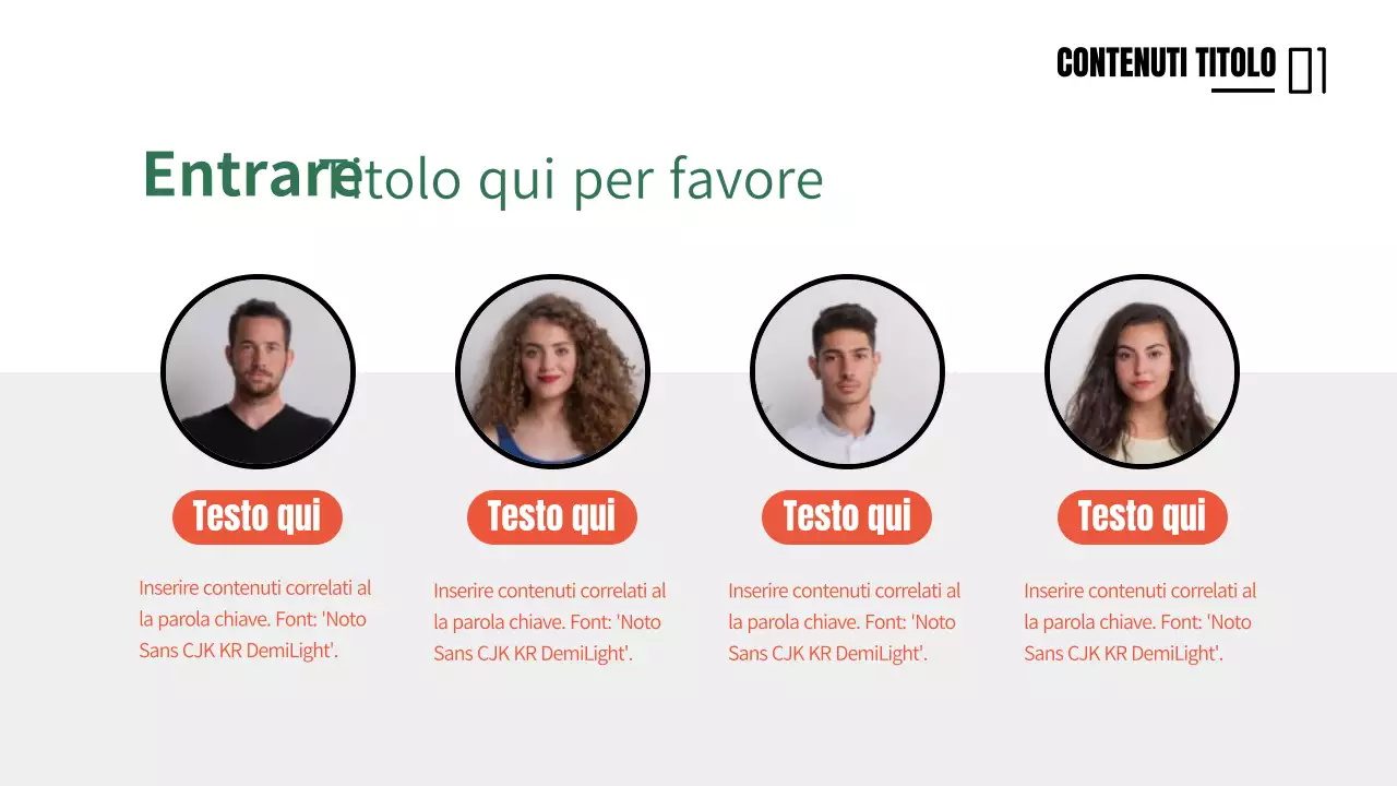 Presentazioni per le scuole