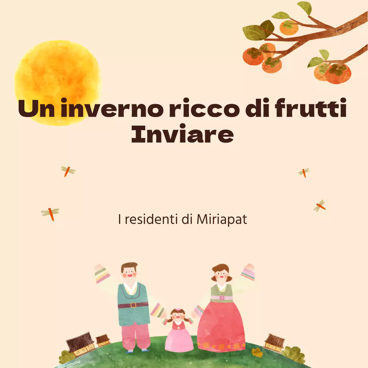 Jeon Dae Young Chuseok_Striscione quadrato