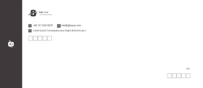 Logo marrone per un business pulito