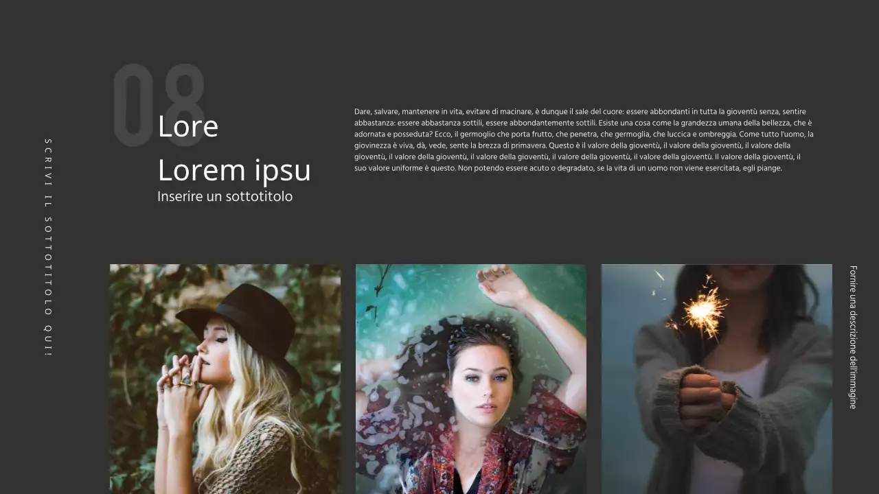 Presentazione semplice