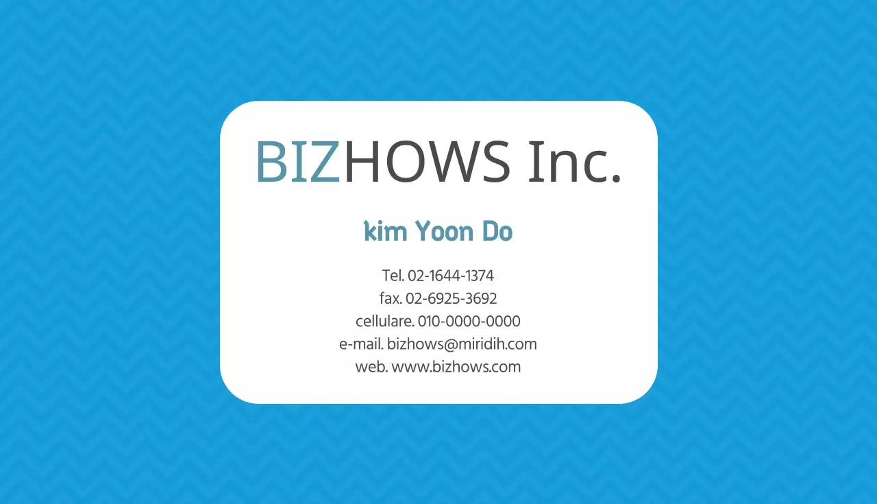 Biglietti da visita con foto