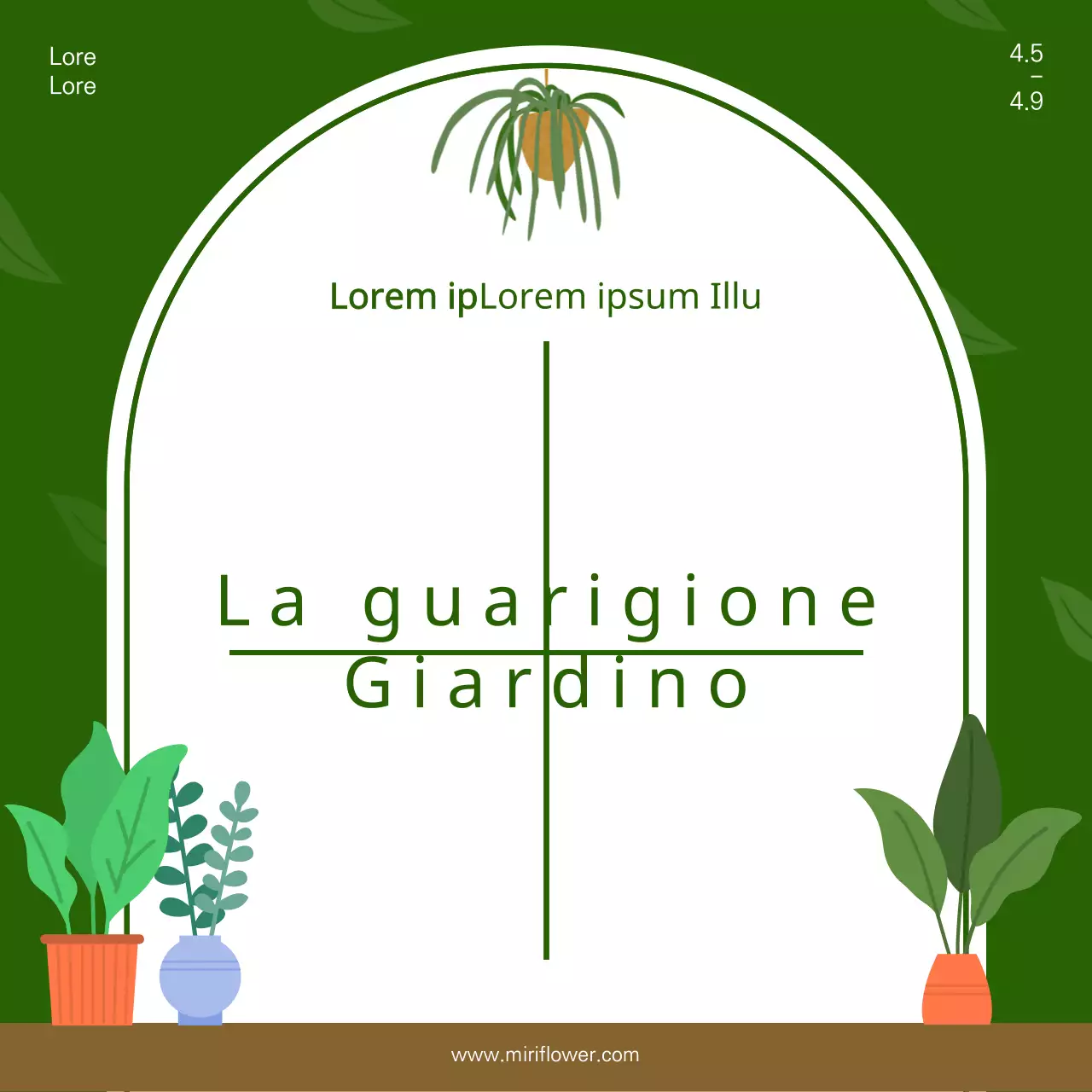 Fioriera Arbor Day con illustrazione di finestra verde concettoEvento