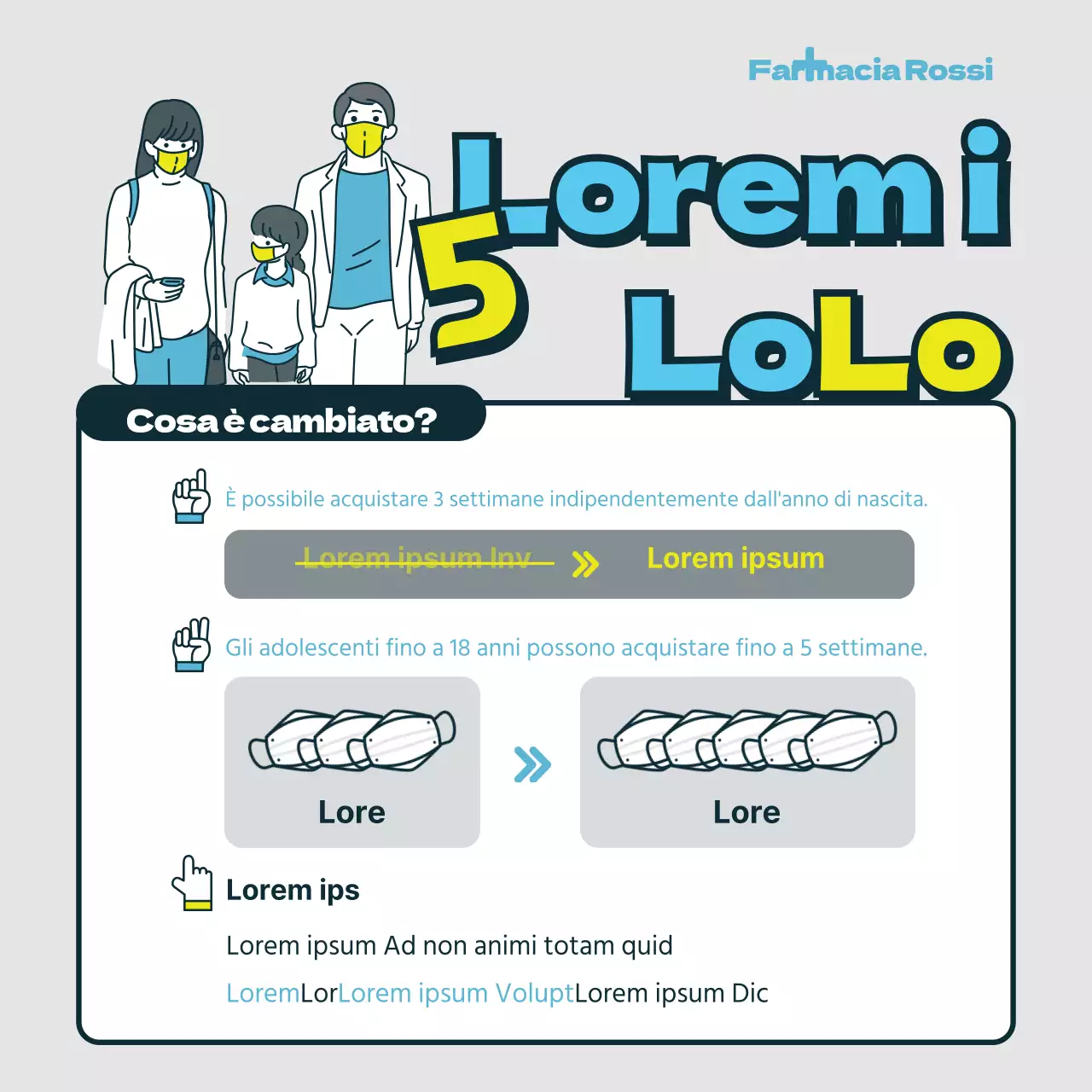 Abrogazione della Parte 5 delle Maschere pubbliche