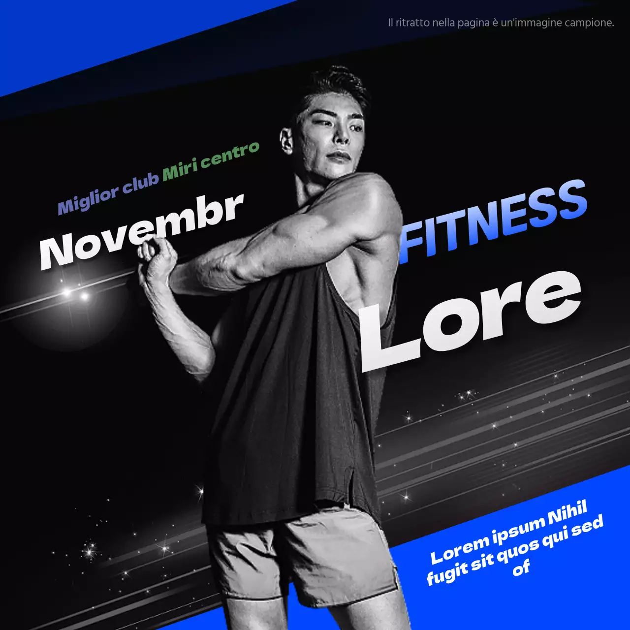 Nero e blu per una salute semplice Fitness News
