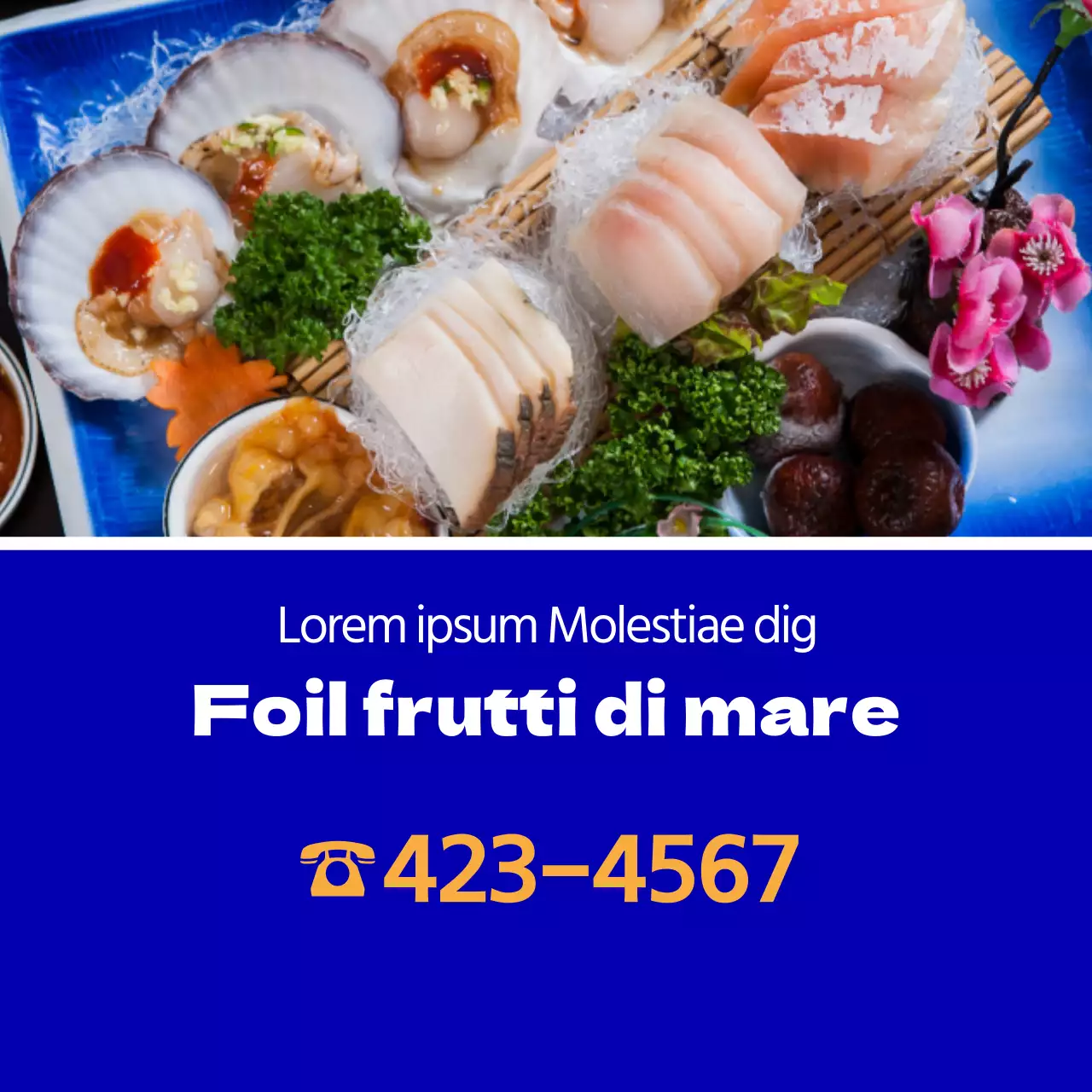 Foil frutti di mare
