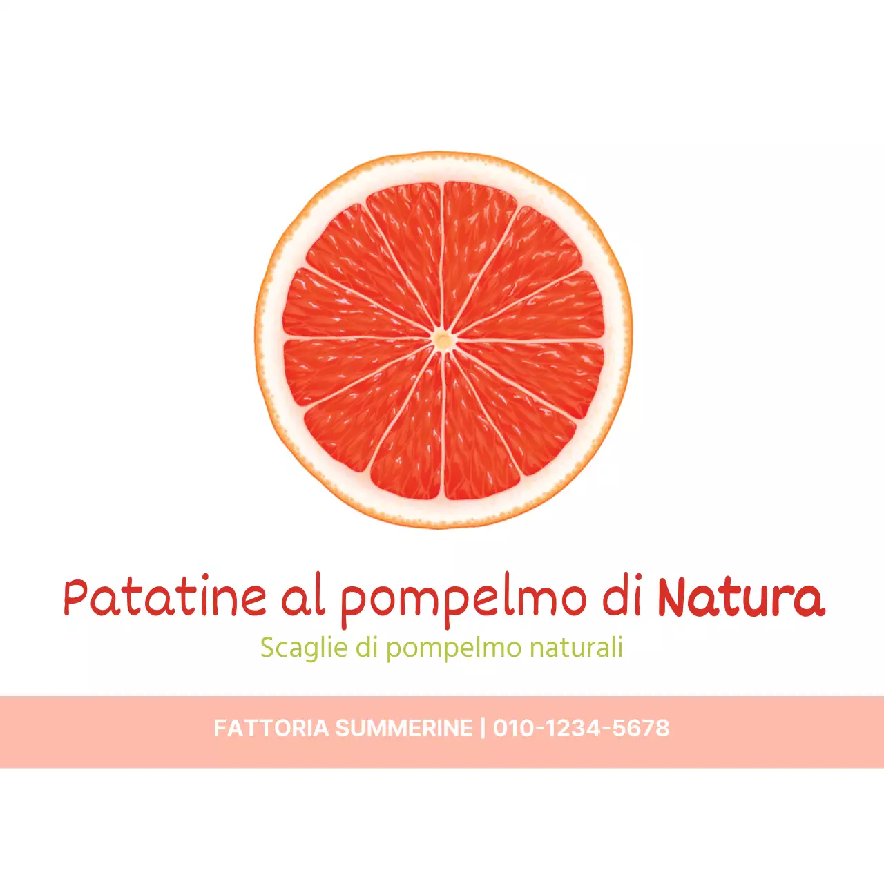 Patatine al pompelmo