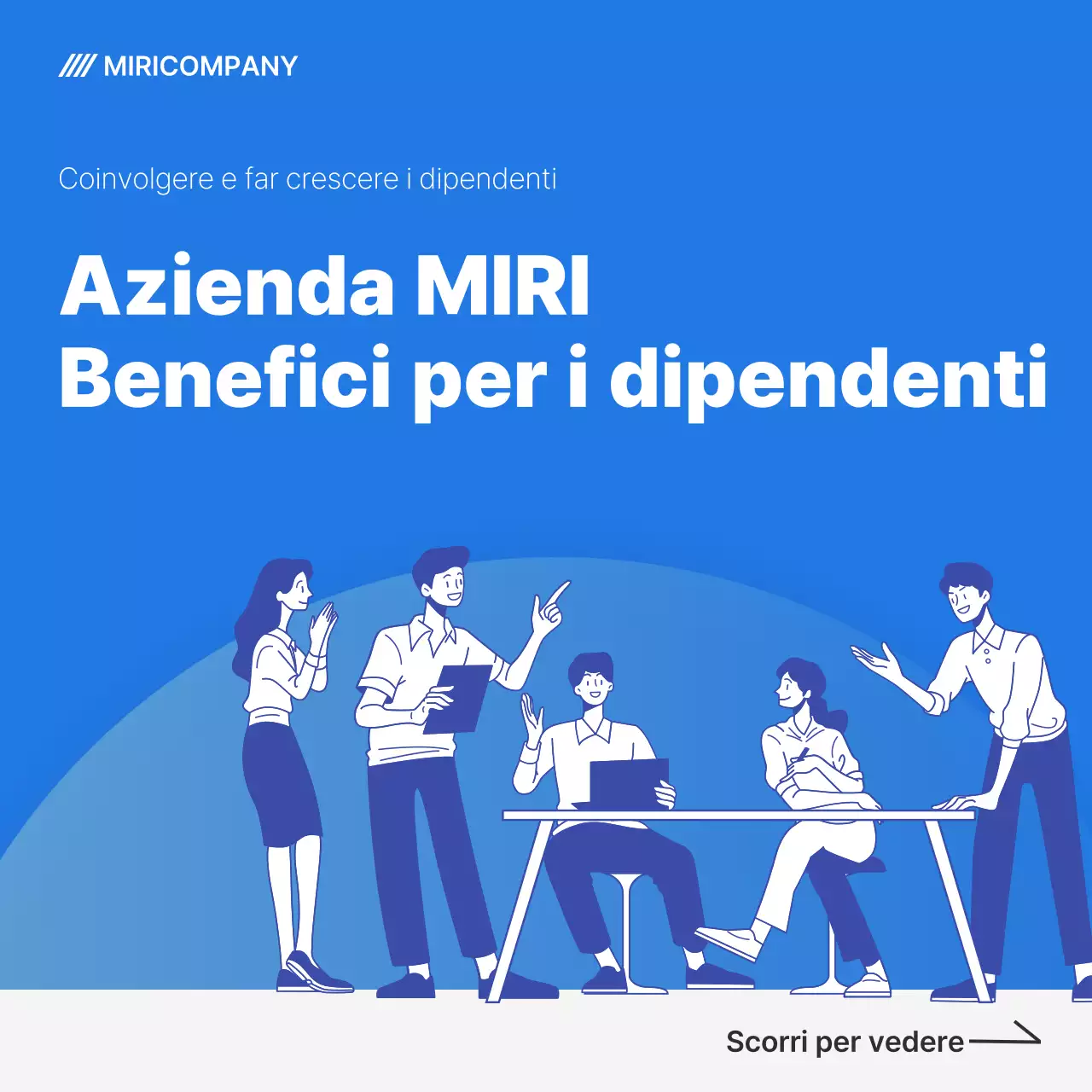 Società di benefit per i dipendenti blu Cardnunes