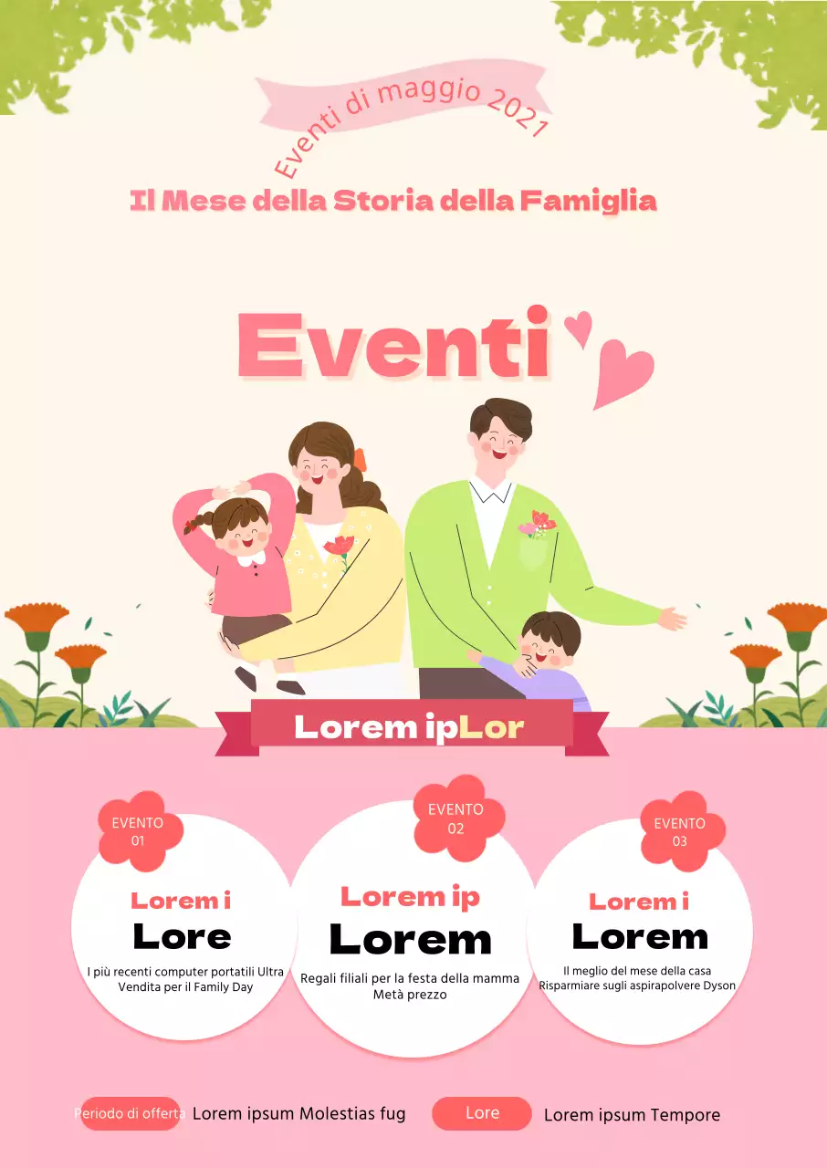 Mese della storia familiare di maggio