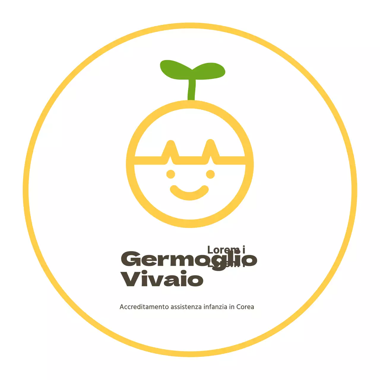 Semplice e simpatico cartello illustrato per la cameretta