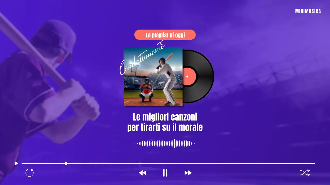Una playlist di tifo per il baseball con un tocco di viola
