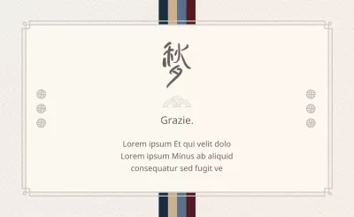 Un messaggio di auguri per il Giorno del Ringraziamento di colore grigio chiaro, simile a una busta.