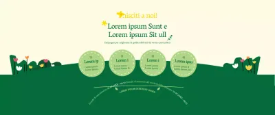 A proposito della campagna verde e gialla sullo stile pulito per andare al lavoro a piedi