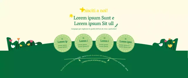 A proposito della campagna verde e gialla sullo stile pulito per andare al lavoro a piedi