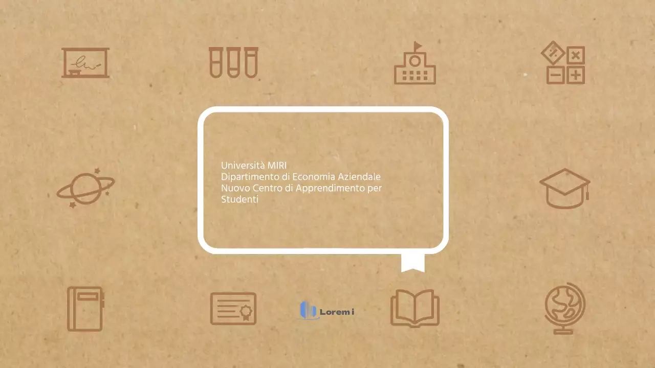 Una semplice guida per le matricole universitarie con un concetto di libro beige vintage