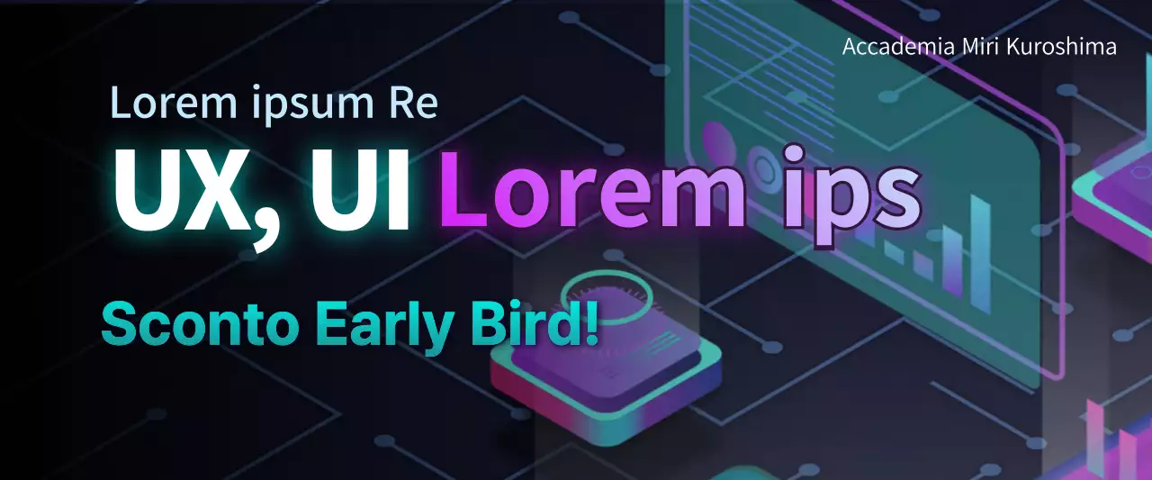 Video banner animato GIF sui saldi del rientro a scuola in viola e verde acqua