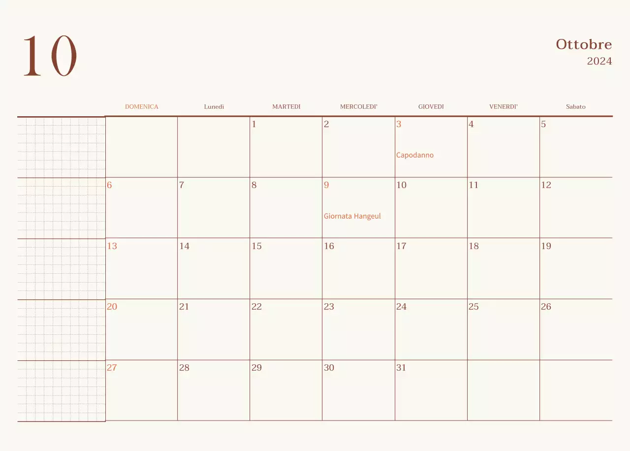 Layout fotografico di un caffè emozionale in beige e marrone