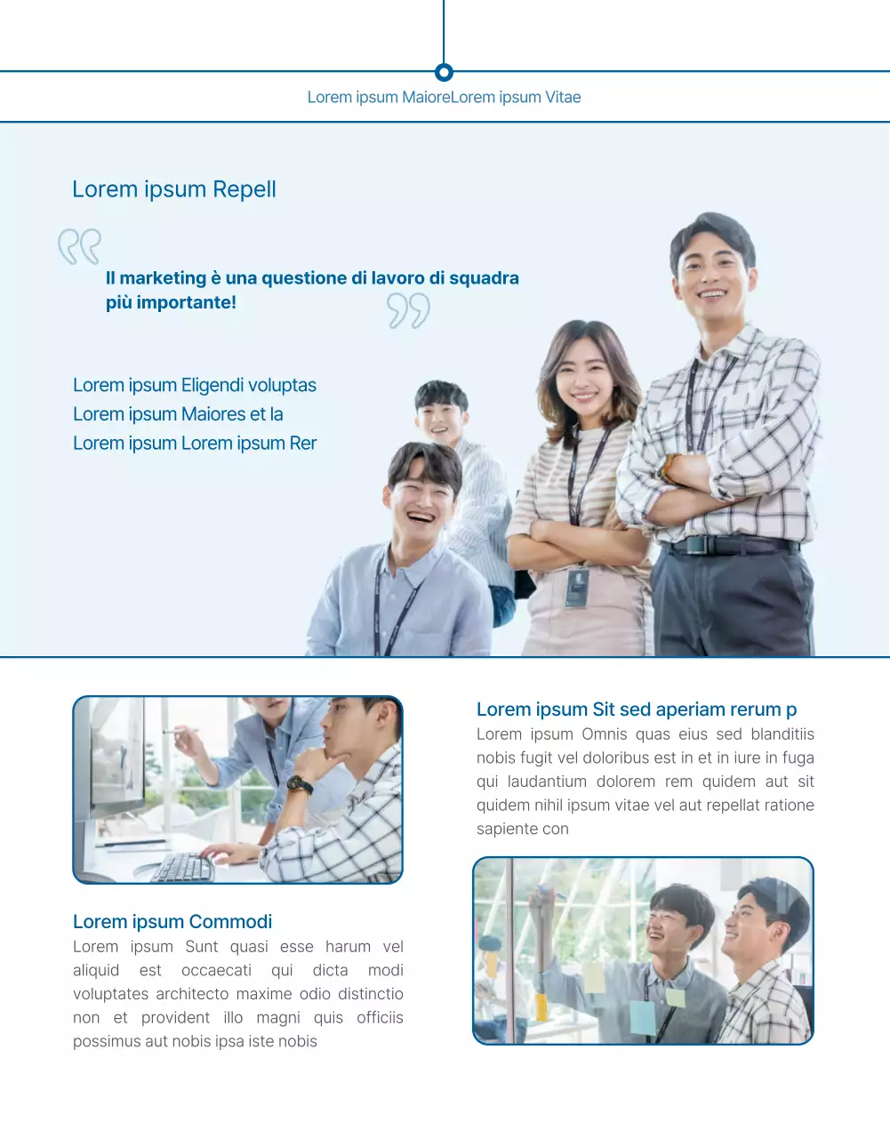 Turquoise Clean OnlineRivista d'affariCultura aziendaleWebzine Newsletter aziendaleNews Business