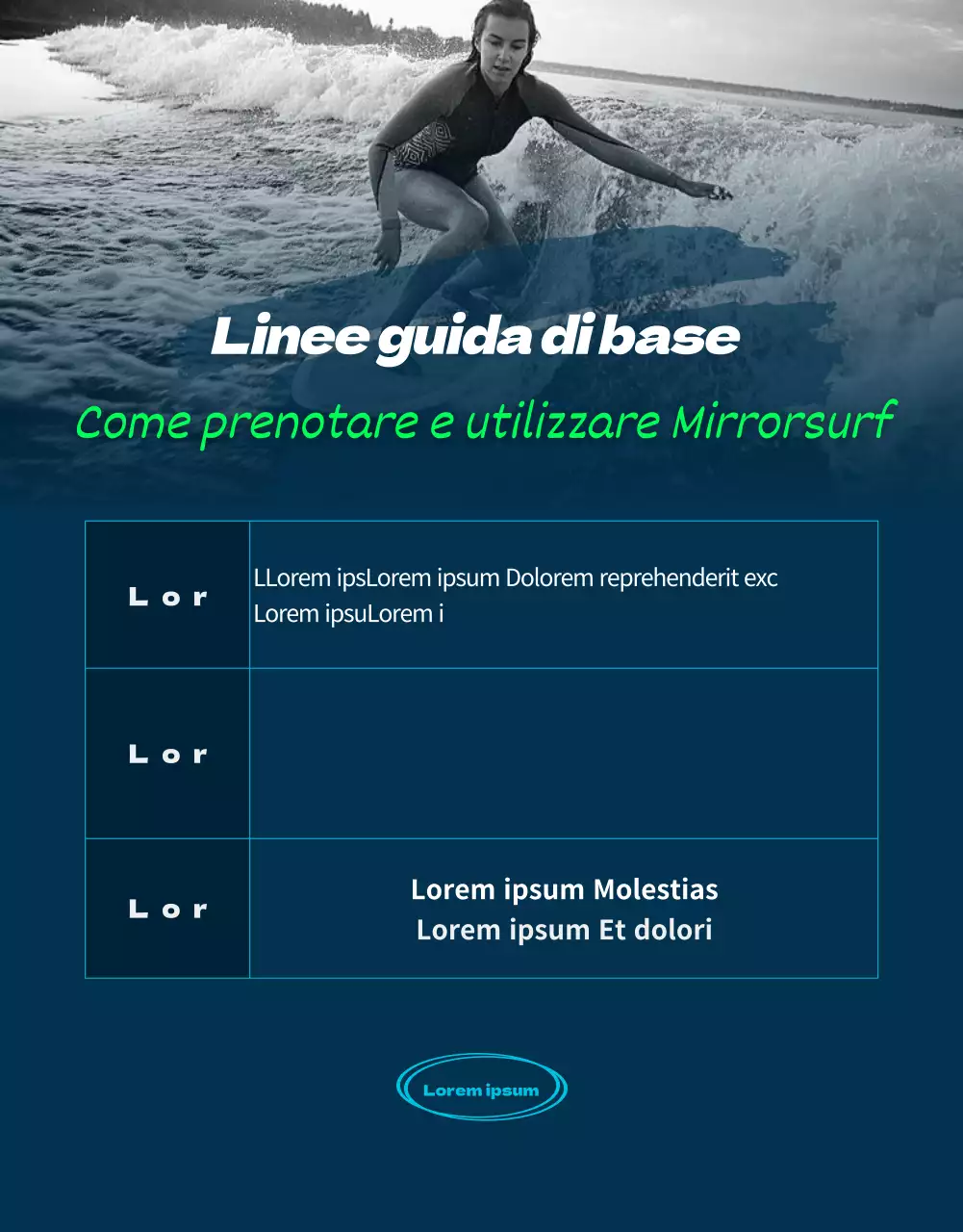 Corsi di sport estremo dinamici e colorati al neon (altro)