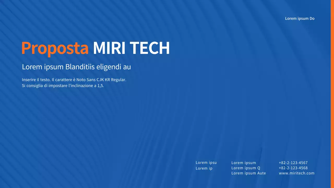 Proposta di fornitura di caricabatterie per veicoli elettrici blu e arancioni